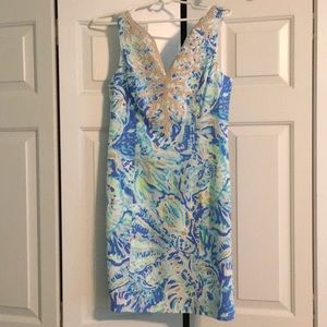 Lilly Pulitzer NWT Salty Seas Gabby Shift size 2